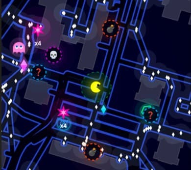 City Pacman - gra terenowa